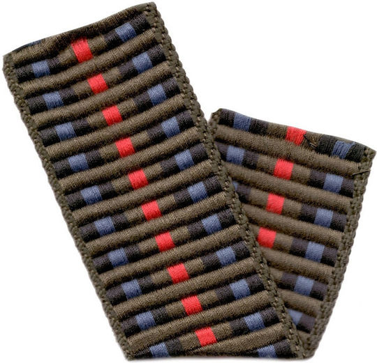 Strap Cut Khaki Dark Blue Blue Fuchsia 4 Cm Meter