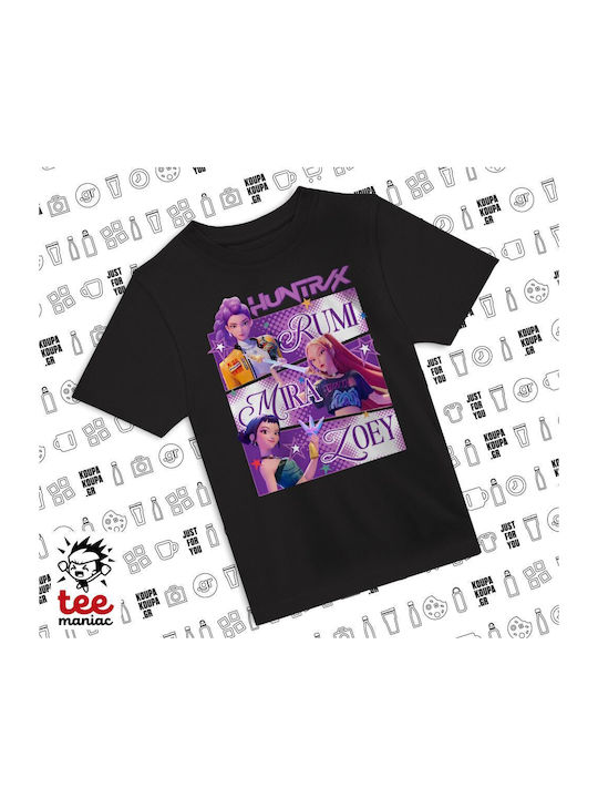 Kids T-shirt Black Hyntrix Rumi Mira Zoey