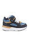 Kids Sneakers Anatomic with Scratch Blue