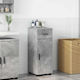 vidaXL Bathroom Cabinet L30xW35xH80cm Gray