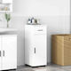 vidaXL Bathroom Cabinet L30xW35xH80cm White