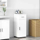 vidaXL Bathroom Cabinet L30xW35xH80cm White