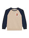 Kinder-Sweatshirt Beige