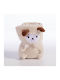Nef-Nef Homeware Κουβέρτα Αγκαλιάς & Λίκνου Lovely Sheep Fleece Μπεζ 80x110εκ.