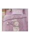 Nef-Nef Homeware Blanket Nursery Swaddling Blankets Best Friends Velvet Lilac 75x100cm