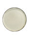Kutahya Porselen Plate Desert made of Porcelain Gold 19cm 6pcs