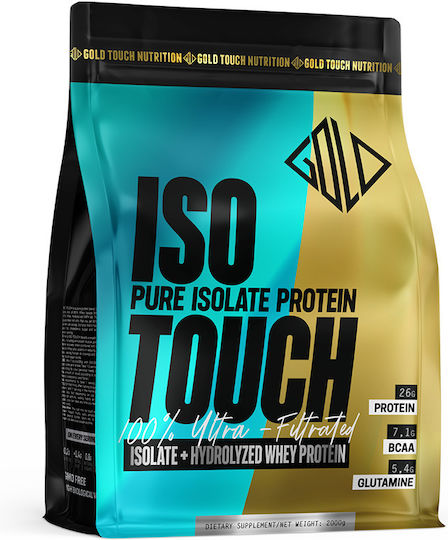 GoldTouch Nutrition Iso Touch 86% Protein Whey Gluten Free with Flavor Strawberry 2kg