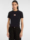 Maple Valley Γυναικείο Crop T-shirt Black