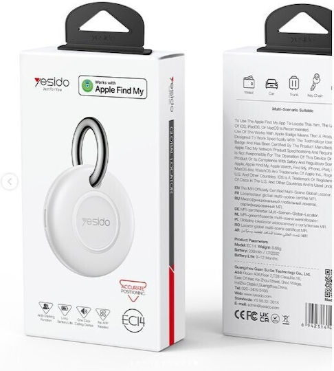 Yesido EC14 Apple Find My Weiß