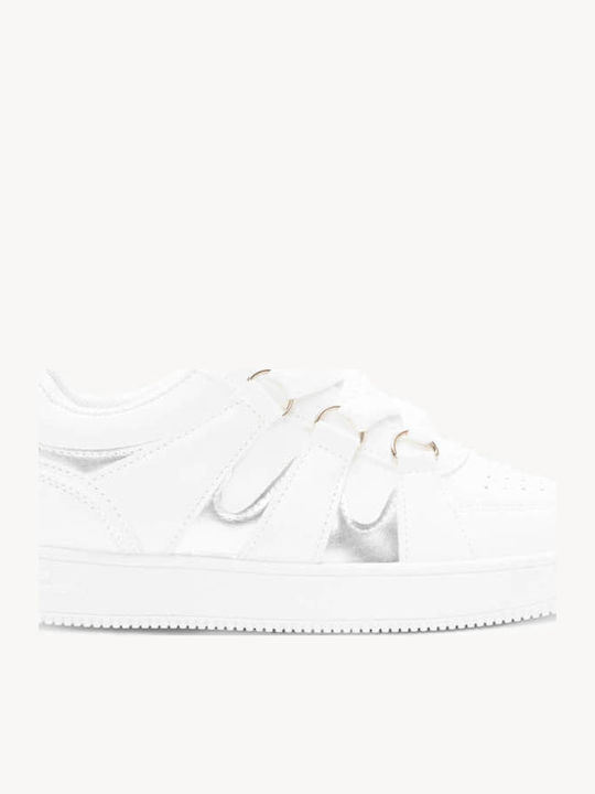 Λευκά Sneakers Χοντρά Κορδόνια