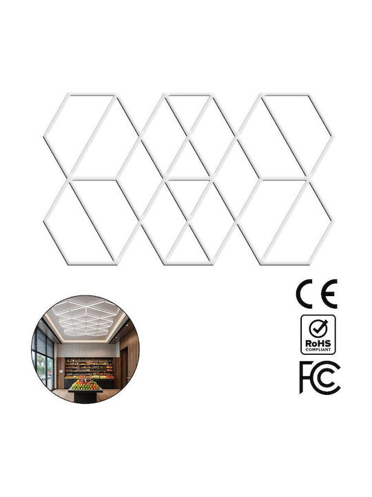 VenCore LED Panel 413W with Cool White Light 6500K