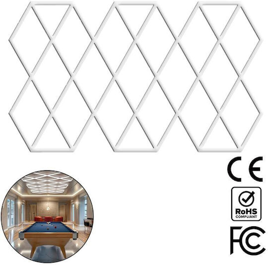 VenCore LED Panel 602W με Ψυχρό Λευκό Φως 6500K