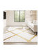 Saray Home Luxurius DSN05 Covor Rectangular Din blană White-Gold