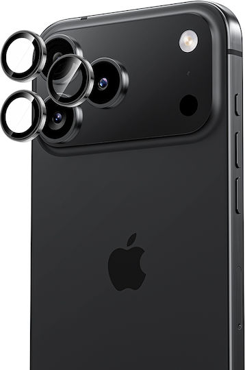 Benks Lens Προστασία Κάμερας Tempered Glass Μαύρο για το Iphone 17 Pro, Iphone 17 Pro Max