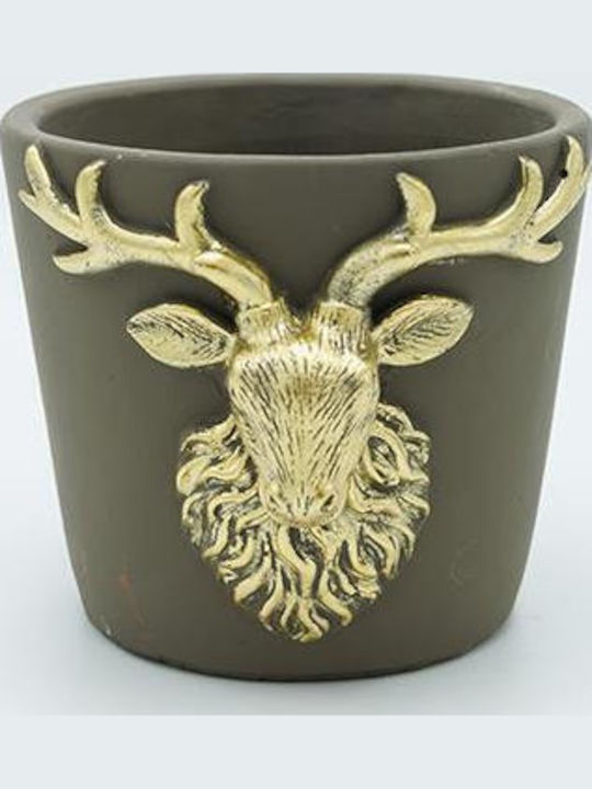 Eurolamp Planter Concrete Multicolour 16x14x12.5cm.