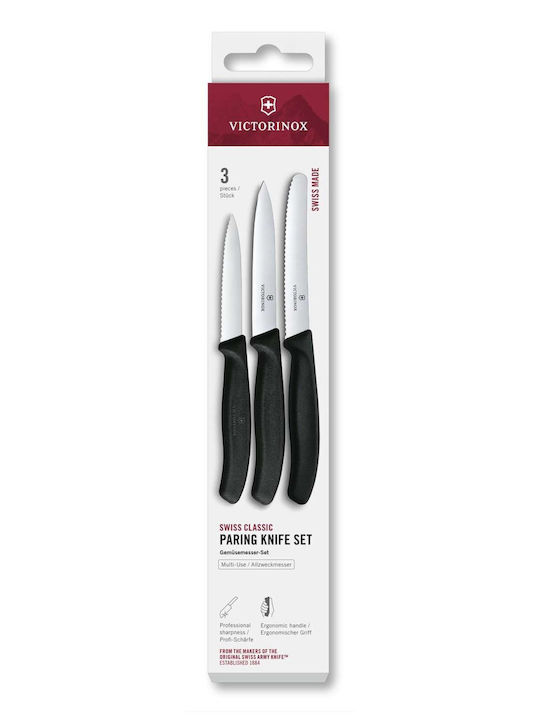 Victorinox Swiss Classic Knife Set from Stainless Steel 3pcs