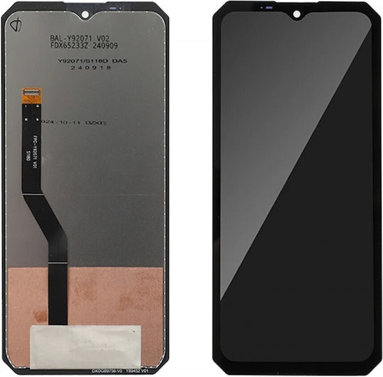 Oukitel Οθόνη με Μηχανισμό Αφής για OUKITEL WP28E (Μαύρο)