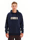 Men's Sweatshirt with Navy Blue Hood