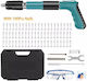 Manual Nail Gun Low Noise Operation Ergonomic Grip 100 Nailsbox