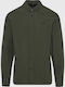Long-sleeved Cotton Shirt Khaki