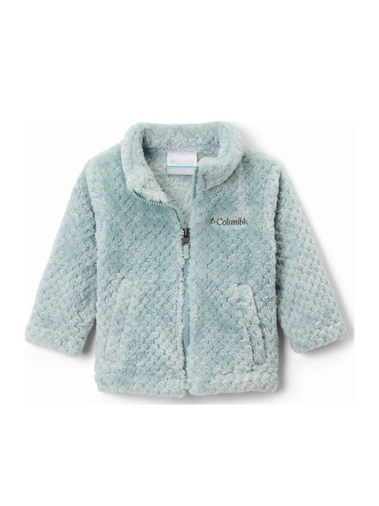 Παιδική Ζακέτα Fleece Μπλε Sherpa