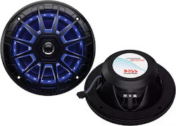 Boss Set Marine-Lautsprecher mit 200W RMS Schwarz