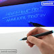 Permanent Marker Invisible Blue