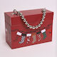 Eurolamp Christmas Gift Packaging Red 20x14x9cm.
