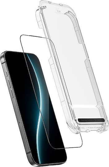 Benks Закалено стъкло Черен (iPhone 17 Pro Max / iPhone 16 Pro Max)