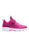 Waterproof Kids Sports Shoes Running with Hoop & Loop Closure Purple