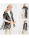 Women's Wool Scarf Black
