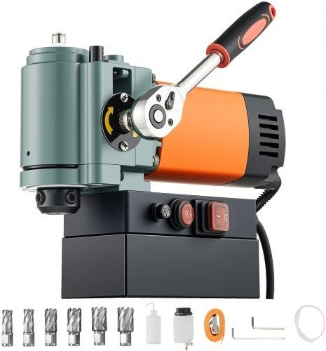 Vevor Magnetic Drill Press WSCLZ35MMTZC68DEN001V2 with Power 1.3kW