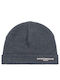 Beanie Unisex Beanie Knitted in Gray color