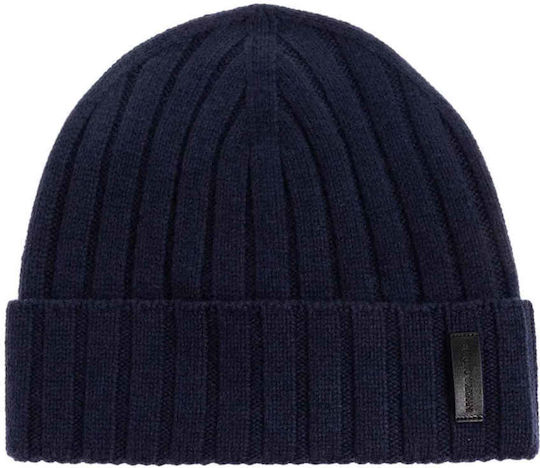 Beanie Unisex Căciulă Tricotat în culoarea Albastru marin
