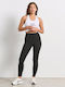 Women's Long Training Legging High Waisted Black