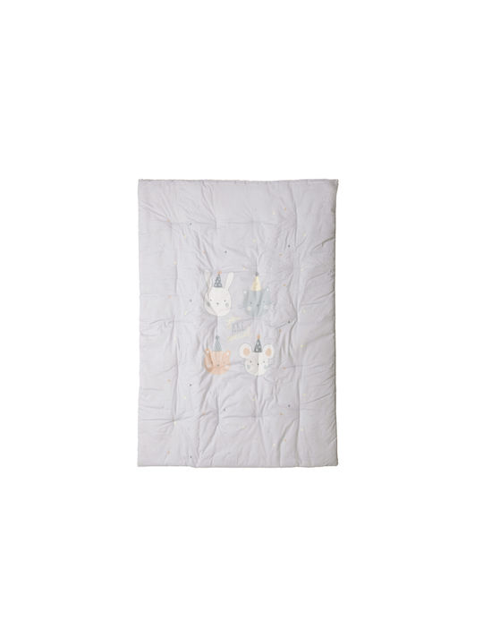 Nef-Nef Homeware Special Party Πάπλωμα Κούνιας Μπλε 110x140cm