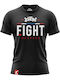 8 Weapons Short Sleeve Shirt 8010037-2-BK for Muay Thai Black