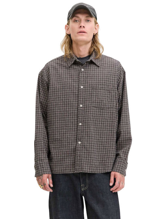 Jack & Jones Cămașă Bărbați Mânecă Lungă Bumbac...