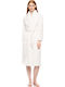Pink Label Зимна Дамска Халат White