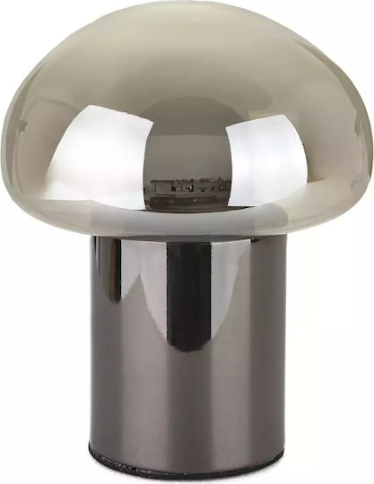 Table Lamp LED with Black Shade and Base