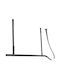 Chandelier Cupola Black Elbulgaria Led 48w 3000k 4229/1200 Bk