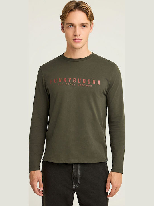 Funky Buddha T-shirt Dusty Olive Khaki