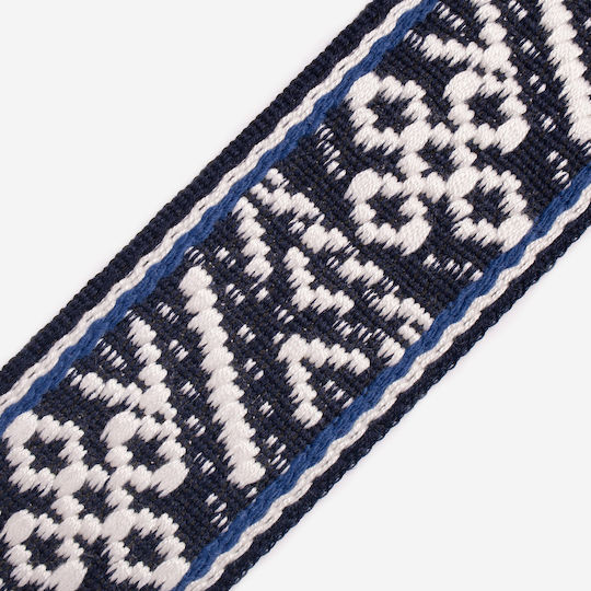 Knitted Strap Riani Dark Blue Offwhite Blue 5.5 Cm Meter
