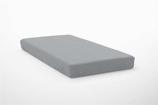 Dimcol King Size 180x200+30см. с Ластик Exotic Line Сив