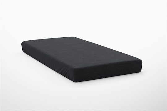 Dimcol für Einzelbett 100x200+30cm mit Gummizug Exotic Line Black