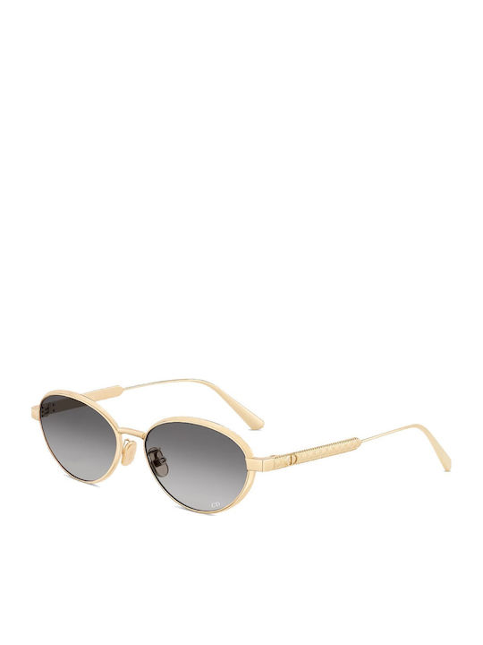 Dior Women's Sunglasses with Gold Metal Frame and Gray Gradient Lens DIORCANNAGE R1U B0A1