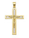 Men's Gold Cross 14K with the Crucified