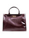 Women's Bag Tote Handbag Burgundy