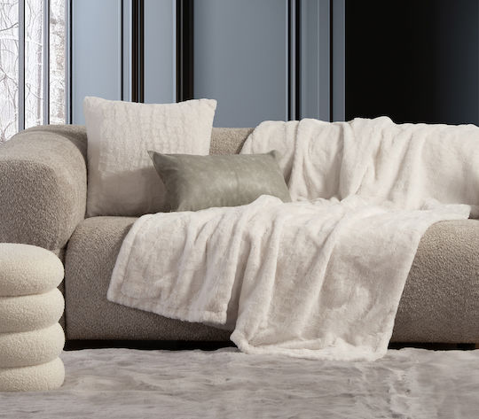 Nef-Nef Homeware Mentor Pelzige Decke Couch 130x180cm