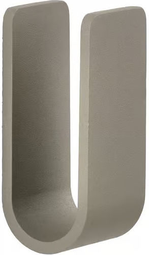 Zone Denmark Single Wall-Mounted Bathroom Hook ​3.5x3.4cm Brown